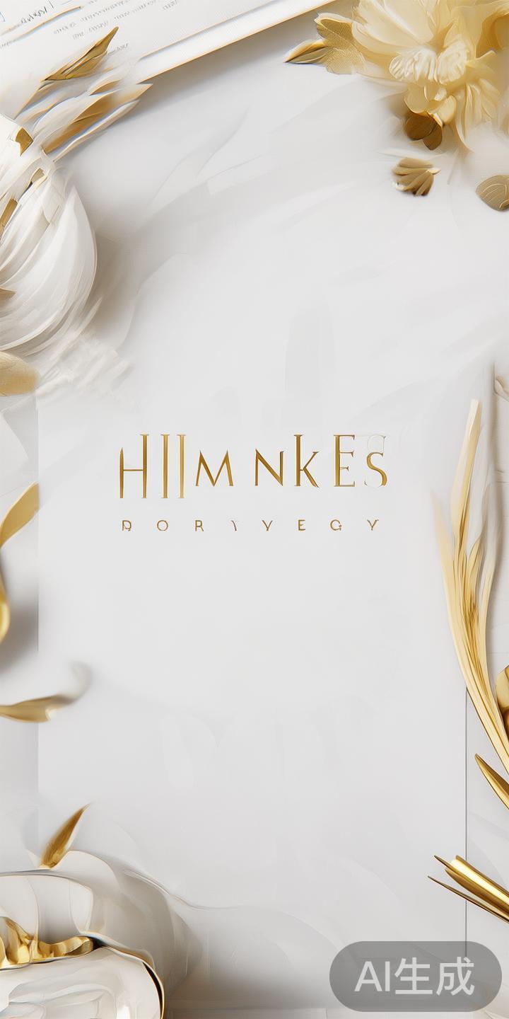 优秀的视觉布局能迅速吸引访客的注意力。采用金色等具